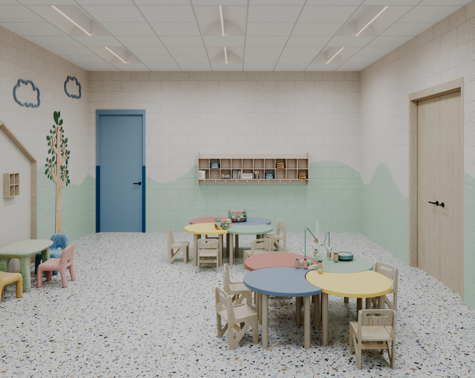 A second childcare room