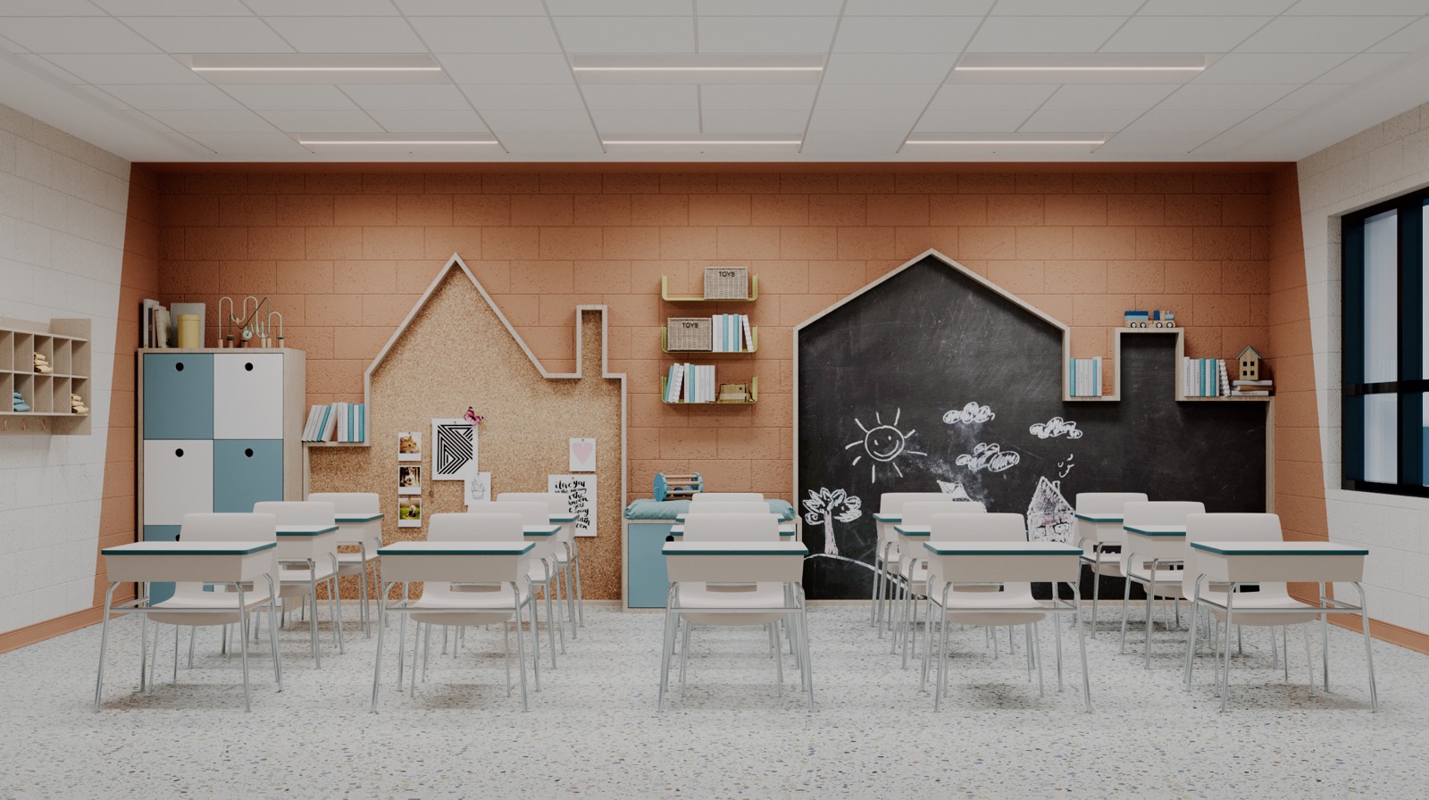 A classroom