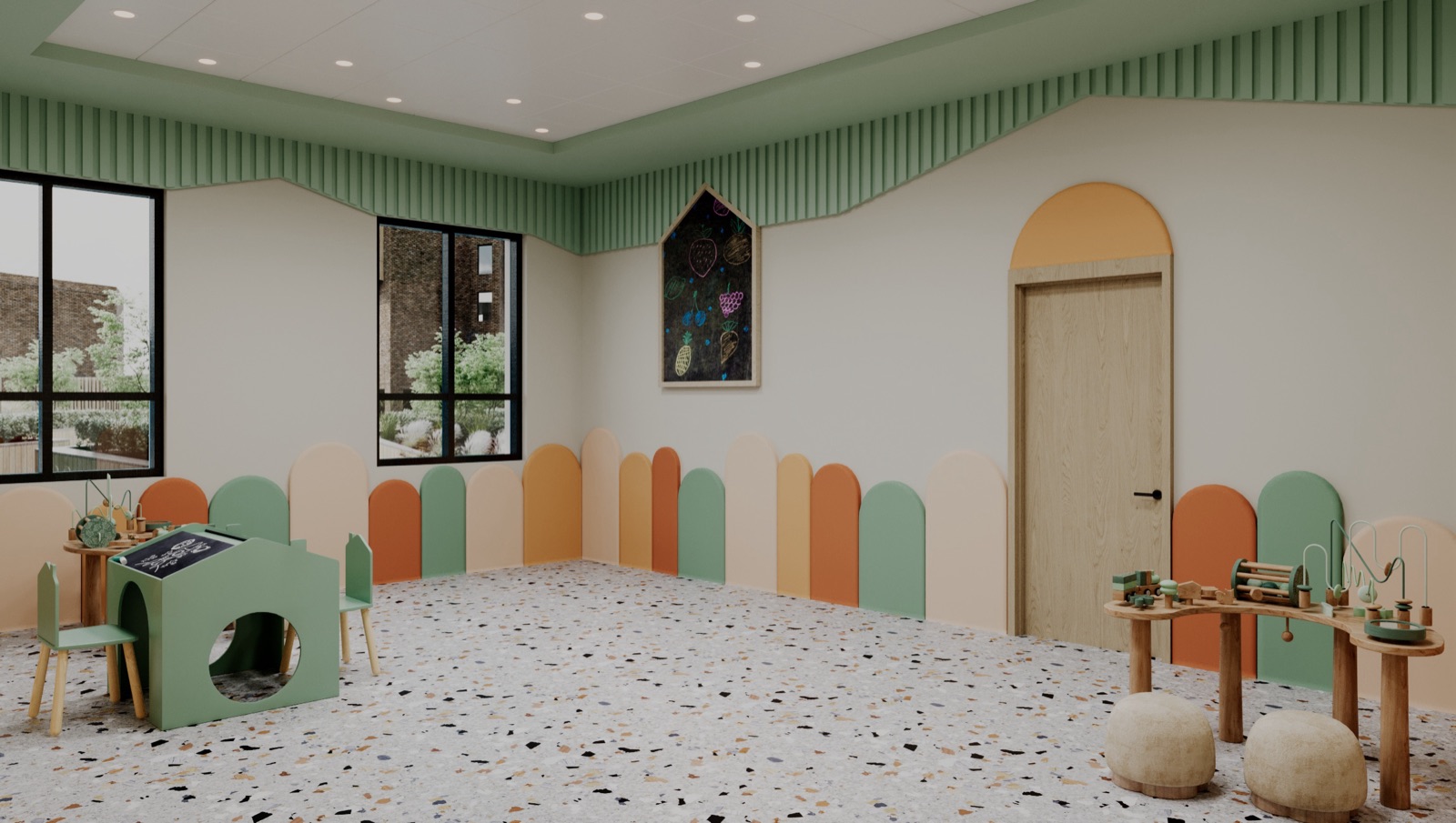 The occupational therapy room