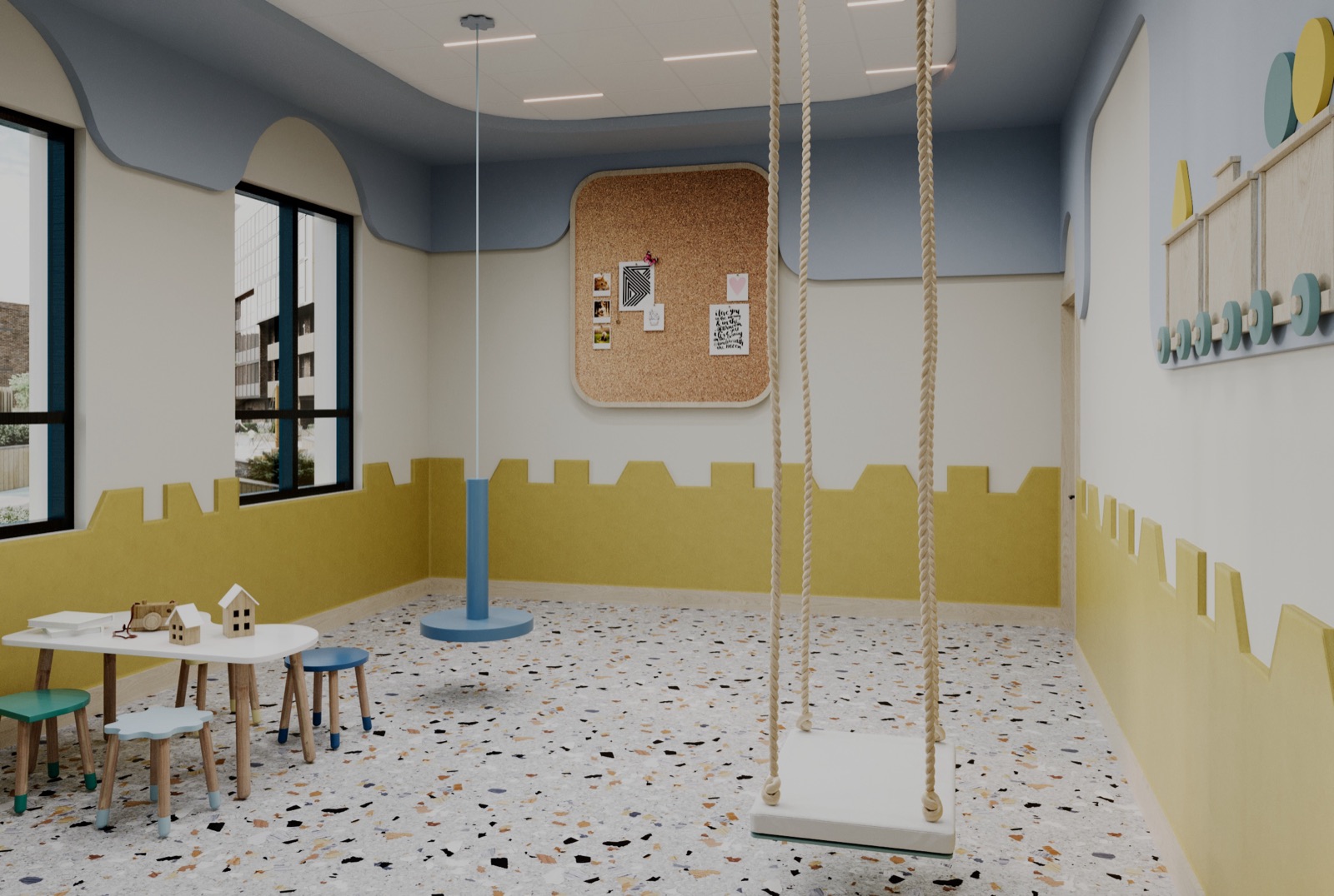 Physical therapy room